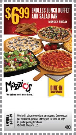 Travellers who viewed Mazzio's Pizza also viewed