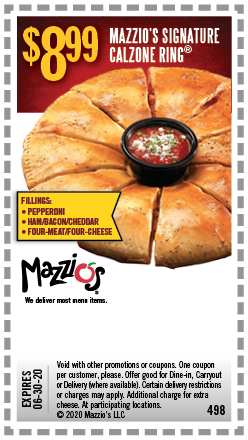 Mazzio's | Get Ready For Great Deals With Our Selection of Coupons