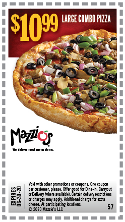 Mazzio's | Get Ready For Great Deals With Our Selection of Coupons