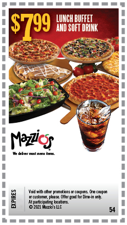Mazzio #39 s Get Ready For Great Deals With Our Selection of Coupons Mazzio #39 s Get Ready For Great Deals With Our Selection of Coupons