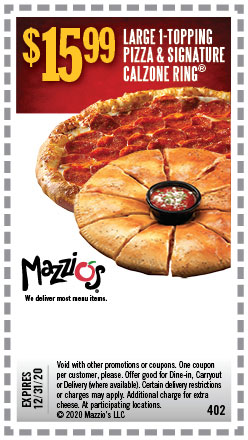Mazzio&rsquo;s | Get Ready For Great Deals With Our Selection of Coupons