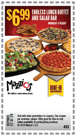 Mazzio's | Get Ready For Great Deals With Our Selection of Coupons