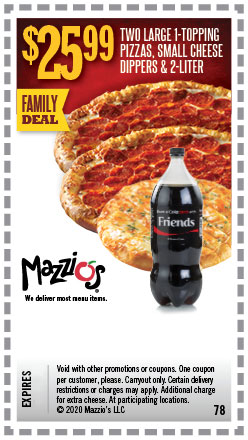 Mazzio's | Get Ready For Great Deals With Our Selection of Coupons
