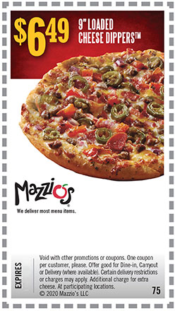 Mazzio's | Get Ready For Great Deals With Our Selection of Coupons