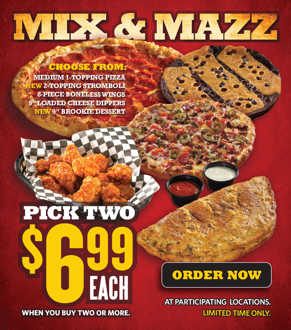 Mazzio's Get Ready For Great With Mazzio's Pizza