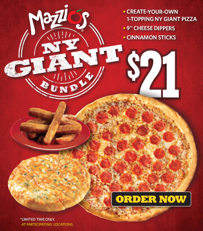 Mazzio's Get Ready For Great With Mazzio's Pizza