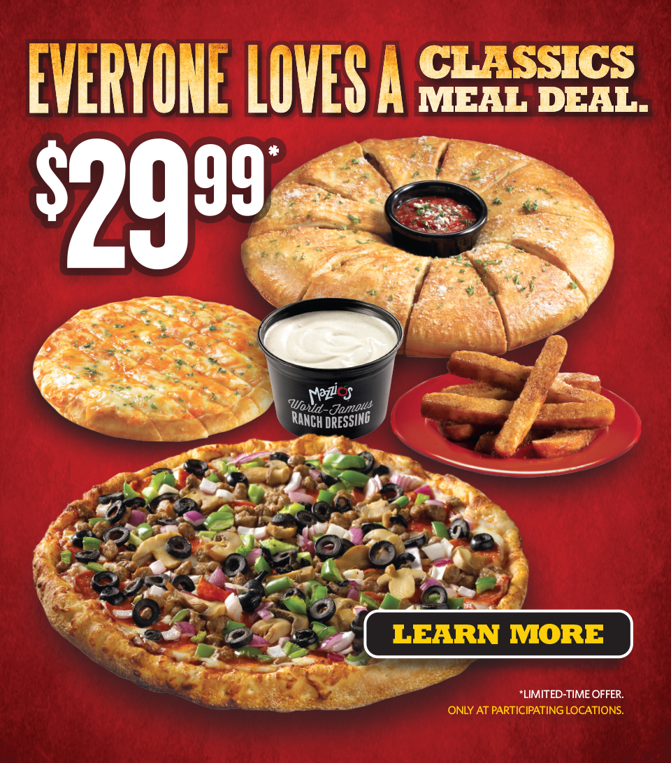 Mazzio's Get Ready For Great With Mazzio's Pizza